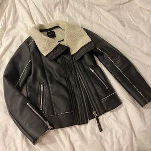 Vegan Leather Jacket